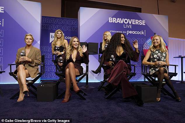 Last Friday, the Vena CBD co-founder took part in the 'Yep We're Besties' BravoCon panel onstage Caesars Forum alongside Teddi, Teresa Giudice, Alexia Nepola, Cynthia Bailey and Sutton Stracke