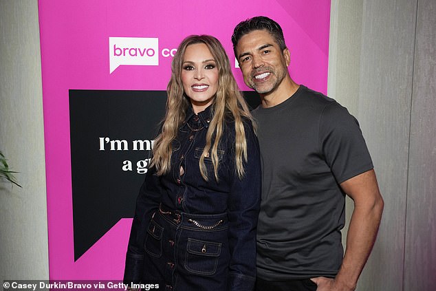 Tamra was joined in Nevada by her third husband Eddie Judge, with whom she celebrated 12 years of wedded bliss on June 15