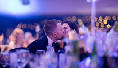 Ewan McGregor shared his Scottish BAFTA with Mary Elizabeth Winstead on Sunday, paying tribute to his wife during the glitzy Glasgow ceremony