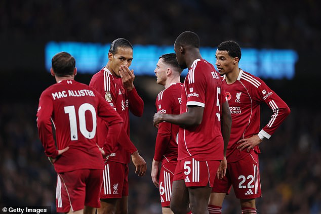 Liverpool have endured a poor title defence, underlined by their resounding 3-0 defeat by Manchester City before the international break