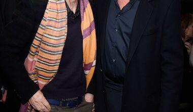 Leonardo DiCaprio rubbed shoulders with Sir Mick Jagger as the pair beamed in snaps as he celebrated his latest film One Battle After Another at The Hart Pub in London on Thursday