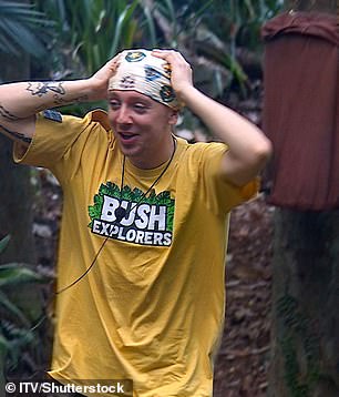 Conversation then turned to whether men liked boobs or bums best, with Aitch chipping in: 'It depends, but for the past year I've been a boob man'