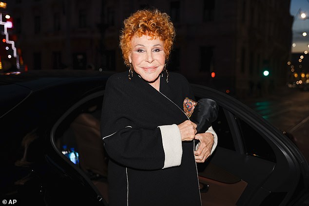 Ornella Vanoni, one of Italy ¿s most iconic and enduring voices, has died at the age of 91, Italian media reported Friday; (pictured 2023)