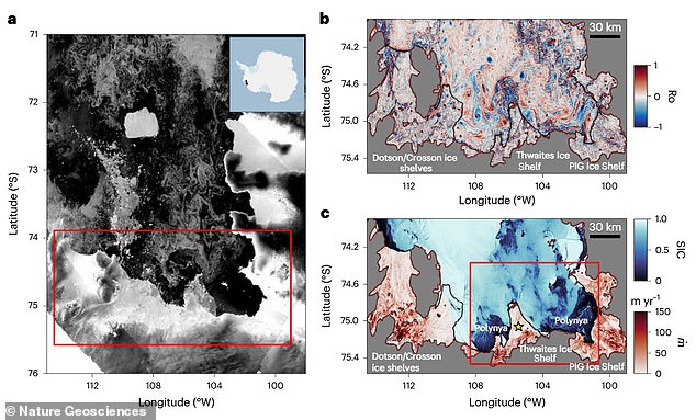 The West Antarctic Ice Sheet is home to Pine Island and Thwaites glaciers, which are responsible for more than one-third of the total ice loss in Antarctica. Over recent decades, these glaciers have undergone widespread thinning and rapid retreat, the team say