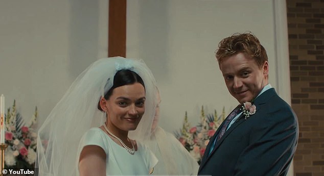 Emma Mackey and Jack Lowden pictured in Ella McCay