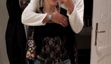 Ellie Bamber has ramped up her relationship with Danish hunk Oliver Overgaard after going Instagram official on Monday