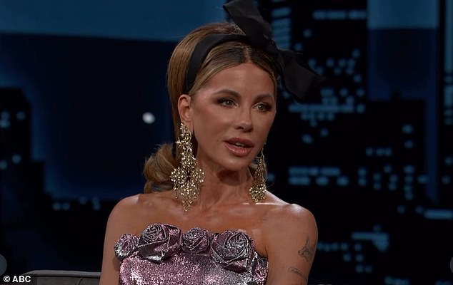 During an appearance on Jimmy Kimmel on Monday Kate Beckinsale revealed her close relationship with daughter Lily Sheen's boyfriend, amid a 'tough' few years for her family