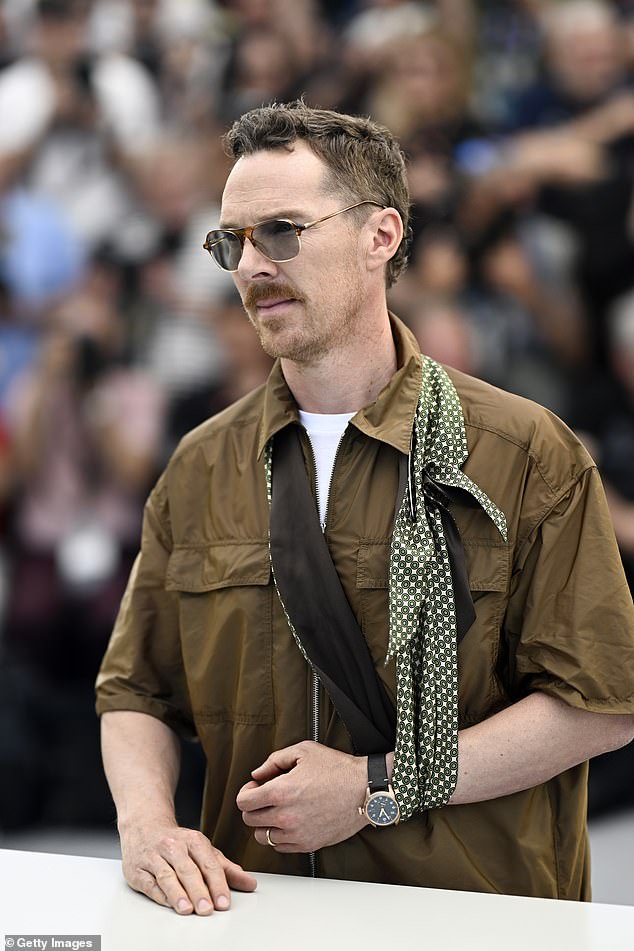 The English actor, 49, who was seen with his arm in a sling at the Cannes Film Festival in May (pictured), damaged his shoulder as a result of 'overdoing' his favourite pastime and went under the knife after spending over a year in pain