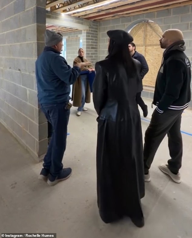 Rochelle Humes has revealed her dream house she's been building with husband Marvin may finally be completed next year, three years after they purchased the property