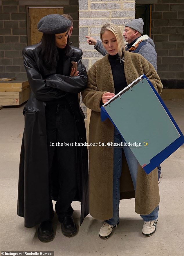 The couple revealed in June 2023 they were building their 'forever home' after moving out of their £3.3million north London family abode