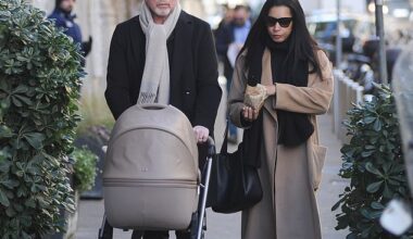 Boris Becker has been photographed with his newborn daughter for the first time, just a week after his wife, Lilian de Carvalho Monteiro, gave birth to his fifth child