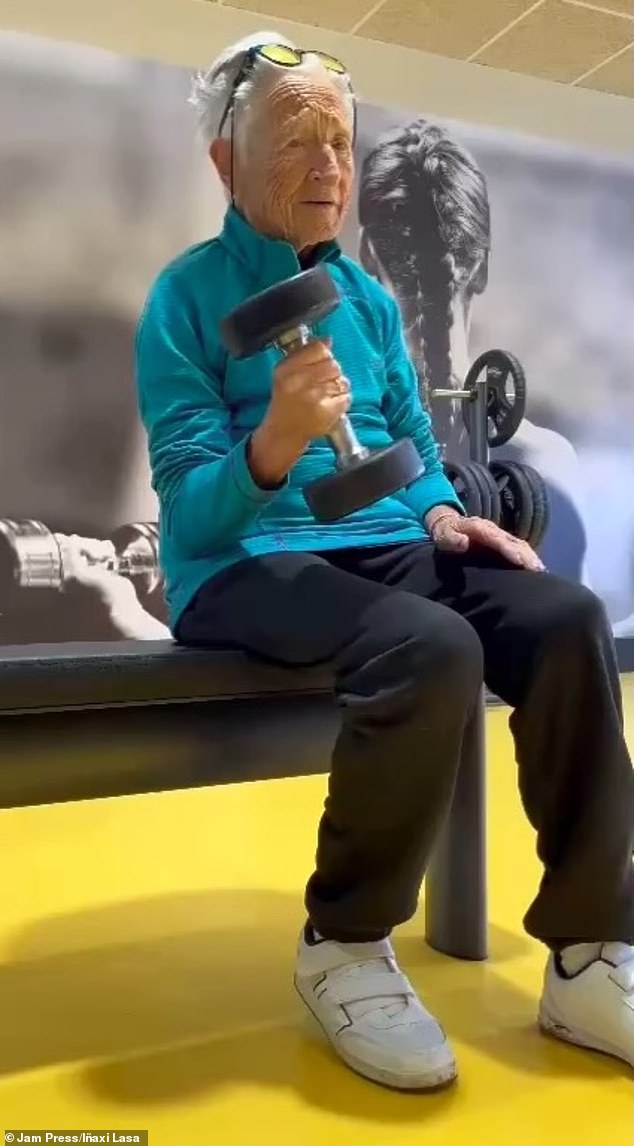 Determined to set an example for the older community whilst inspiring younger generations, Iñaxi never misses a day at the gym