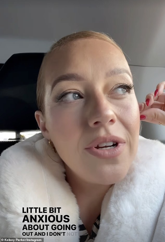 Kelsey Parker has revealed that she feels 'anxious' going out to events in London and often struggles to digest other people's 'sadness' for her after the tragic loss of her third child