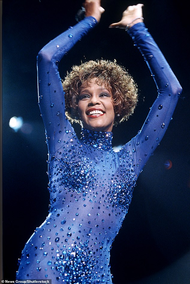 Bouwer created looks for Houston's 'world tours, red carpet appearances and music videos.' She's seen in one of his looks in 1991