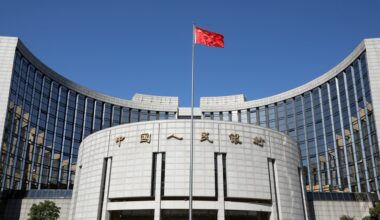 China leaves benchmark lending rates unchanged for the sixth straight month