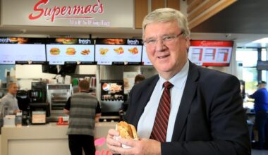 Supermac’s revenues rise to record €314m as €7m pension payments hit group profits