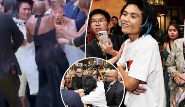 Ariana Grande attacker sentenced to jail after jumping actress at 'Wicked: For Good' Singapore premiere