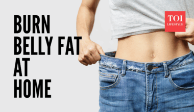 7 effective home exercises to burn belly fat