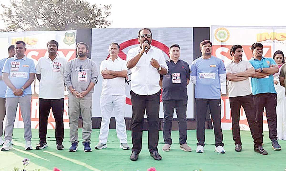 Tirupati energised by IMC Powerstride fitness fest