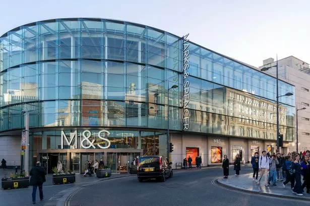 M&S Liverpool storefront view