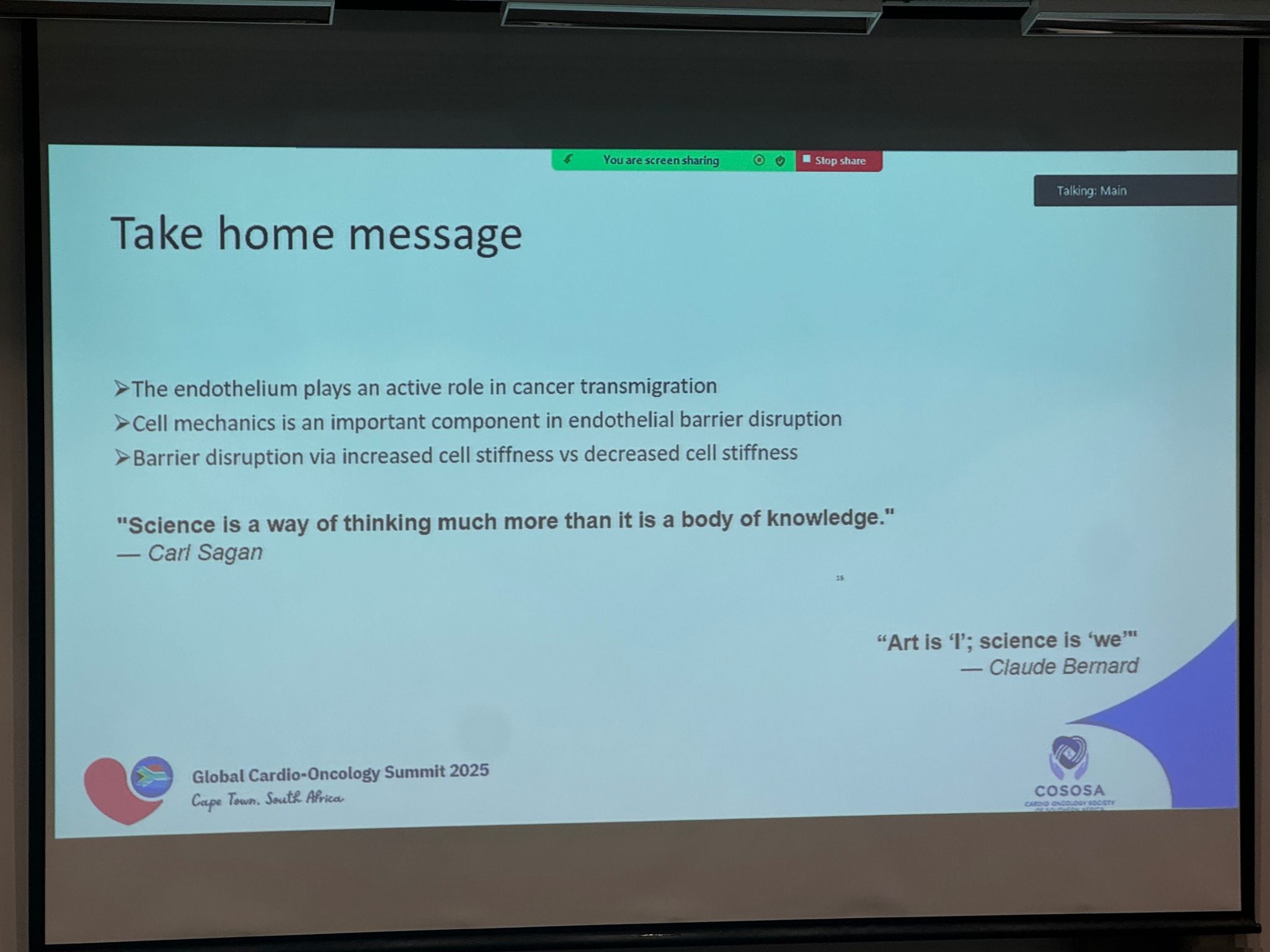 Highlights from Global Cardio-Oncology Summit (GC-OS) 2025 by Maria Sol Andres 2 Highlights from Global Cardio-Oncology Summit (GC-OS) 2025 by Maria Sol Andres