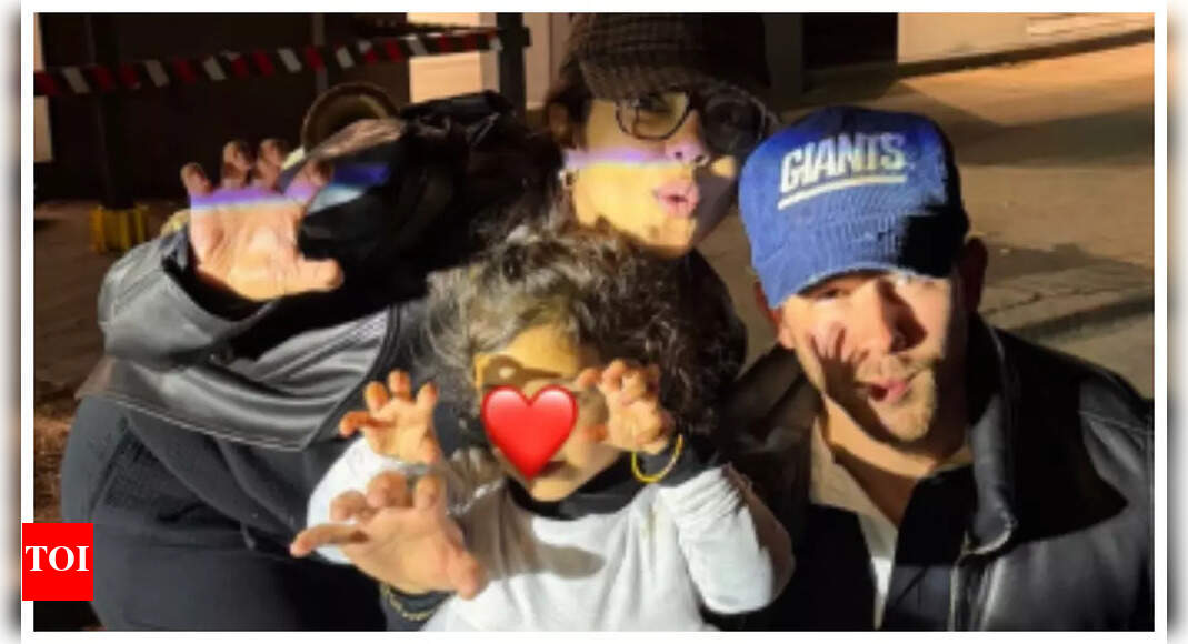 Priyanka Chopra and Nick Jonas step out with daughter Malti, dressed as a 'ghost princess', for Halloween trick-or-treat |