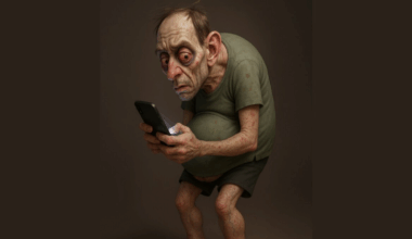 AI imagines what constant scrolling and slouching could do to humans in 25 years: ‘It’s terrifying'