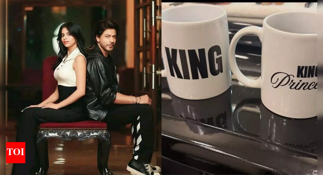 Suhana Khan posts a simple and sweet PIC for Shah Rukh Khan's 60th birthday: 'King and King's Princess' |