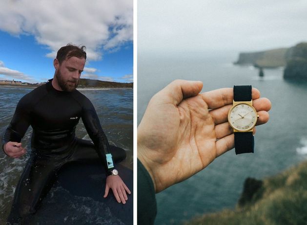 Meet the Galway designer turning ocean waste into award-winning watches
