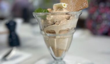 Lucinda O'Sullivan enjoys the food and service at Roly's Bistro