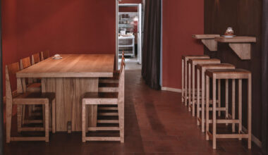 common integrates microbakery and pizzeria within flexible interior in berlin