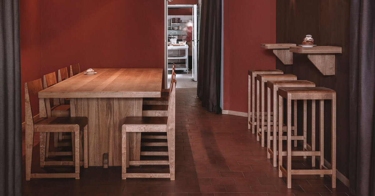 common integrates microbakery and pizzeria within flexible interior in berlin