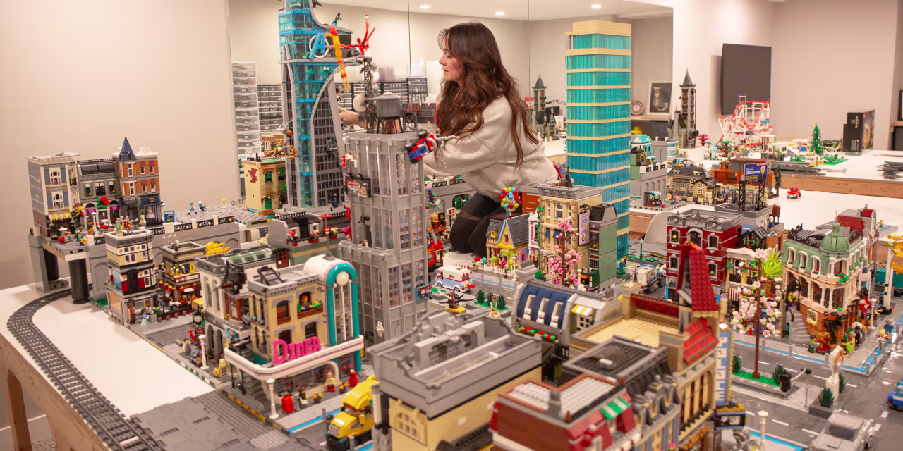 They Tear Down Walls and Hire Architects to Make Room for Their Lego Worlds