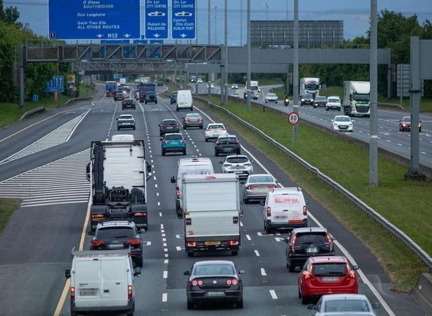 Delays for commuters after crash on M50, vehicle fire on M3