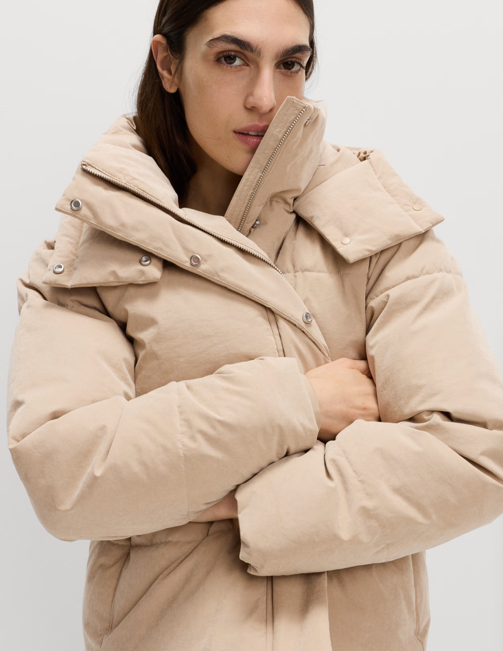 Peached Thermowarmth™ Padded Puffer Jacket