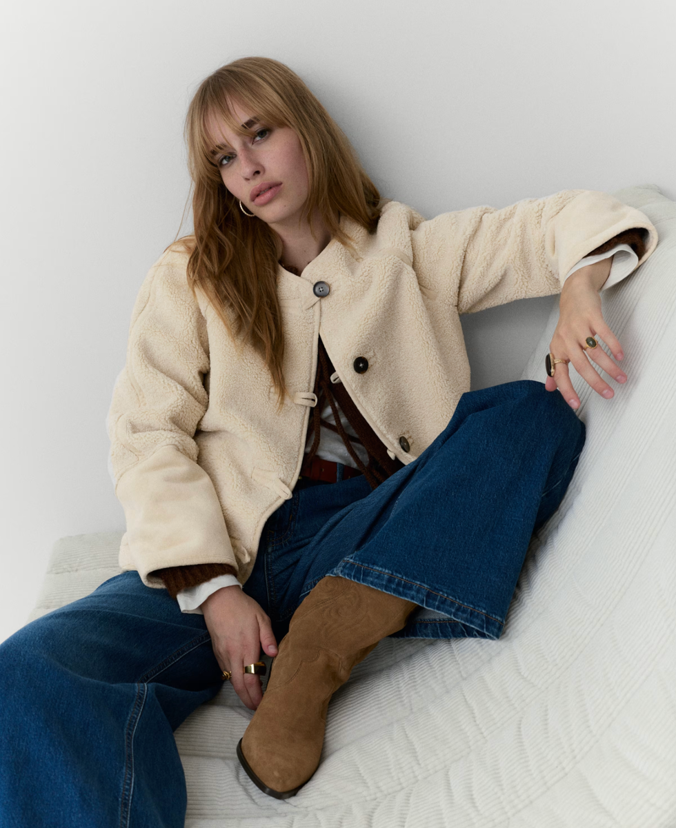 Faux Shearling Reversible Jacket