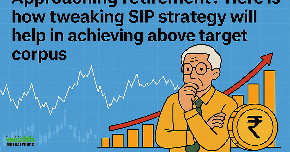 Planning Rs 1 crore corpus in 10 years with Rs 40,000 SIP? Here’s how tweaking your portfolio can help as you approach retirement