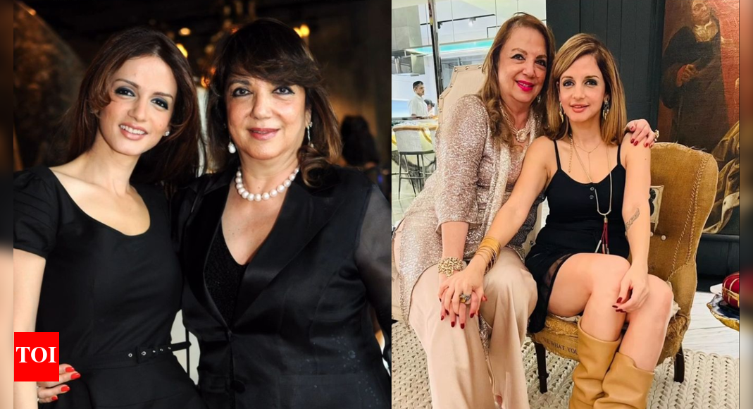Sussanne Khan’s last post for her mother, Zarine Khan was full of precious memories: 'So honoured to be your little girl' |