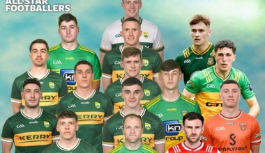 Football All-Stars revealed: All-Ireland heroes Kerry dominate team with eight players