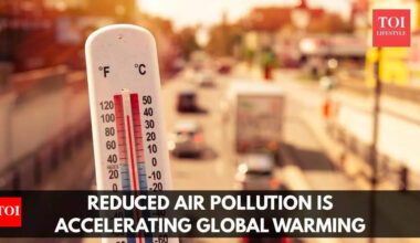 Reduced air pollution is accelerating global warming, claims study |