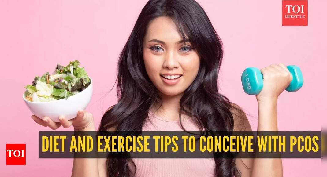Diet and exercise tips to boost fertility in women with PCOS