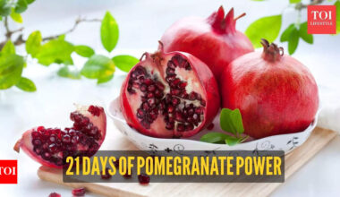 Pomegranate Benefits: 7 noticeable changes the body experiences after eating a small bowl of pomegranate daily for 21 days |