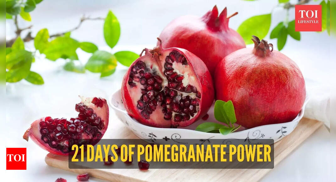 Pomegranate Benefits: 7 noticeable changes the body experiences after eating a small bowl of pomegranate daily for 21 days |