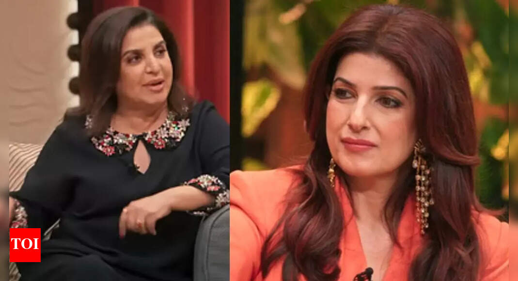 Farah Khan says Twinkle Khanna made her cry, the latter says that's why she became a star: 'I had Bhumi and Ananya doing Ankhiyon Se Goli Maare' | Hindi Movie News