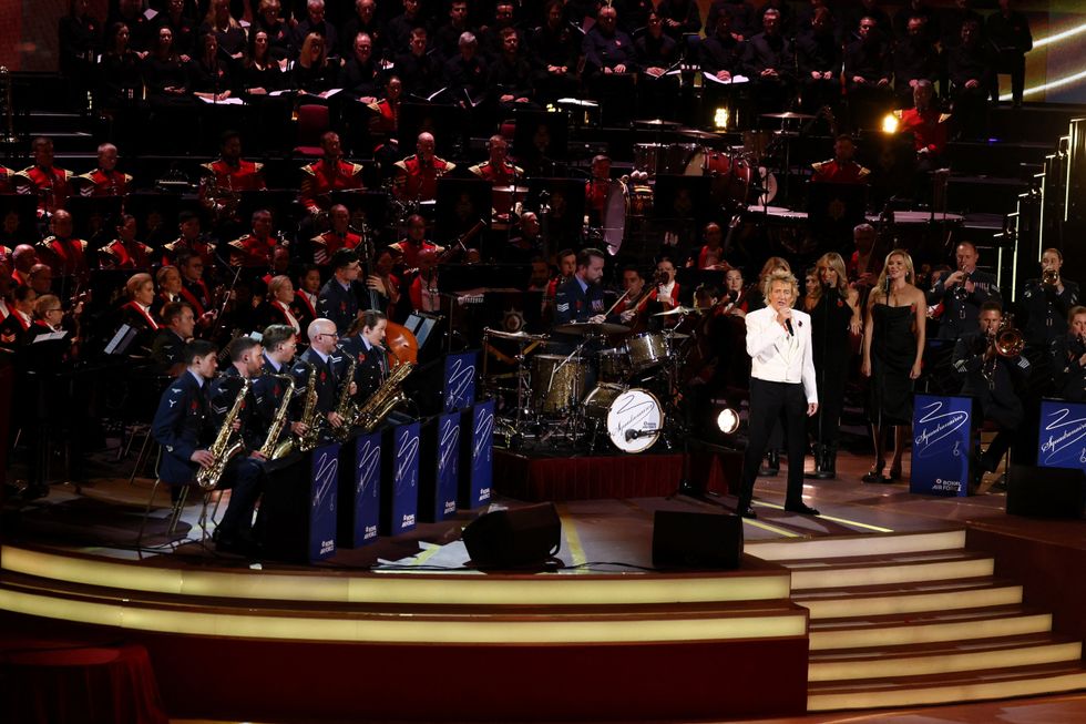 Sir Rod Stewart's performance