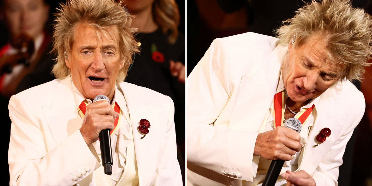 Sir Rod Stewart, 80, fans fiercely defend singer as he faces fury for 'inappropriate' Remembrance Festival performance