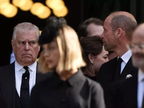 Prince Andrew and Prince William