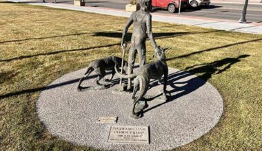 Sculpture in Idaho Falls pays tribute to children's author who once lived here