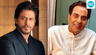 Shah Rukh Khan, son Aryan Khan visit ailing Dharmendra in hospital as family refutes death rumours again