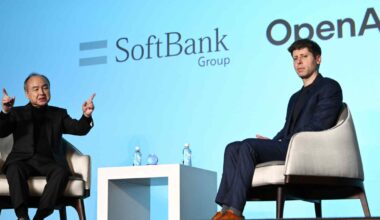 SoftBank's stock rally skids on AI bubble fears